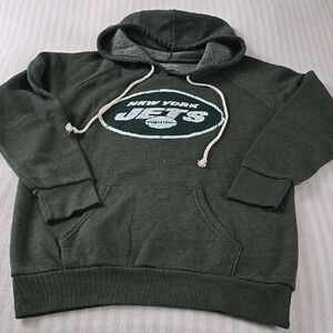 Aaron Rodgers New York Jets Majestic Pullover Hoodie Size:Large